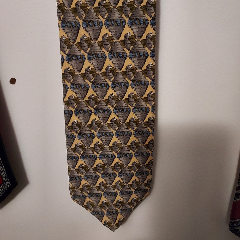 J. Garcia Mens Ties, Bees Collection Seven, 58"x3.75"